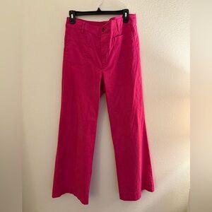 J Crew Vibrant Pink Khaki Pants
